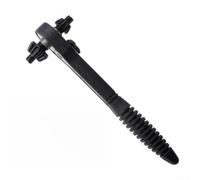 Ratchet Spanner Wrench 2-in-1 Drill Chuck Key for Hand Drills | Dual Size Drill Key Drill Bit pour changer Wrench Non Slip Grip Wrench Electric Drill Tightening Tool