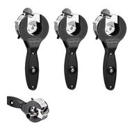 Ratchet-Type Pipe Cutter,One-Hand Fast Pipe Cutting Tool,Lightweight Handheld Design for Plumbing, Workshop, Home Decoration (0.24-0.91in,3Pcs)