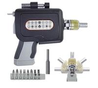 Ratcheting Screwdriver - 180 Degree Nut Driver, Multi Angle Repair Tool | Ergonomic Handle Kit, Precision Electronics Driver for Electrician Professionals Computer Shop Projects