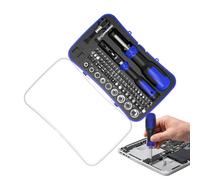 Ratcheting Screwdriver Kit - 77 In 1 Magnetic Ratcheting Screwdriver Bit Set, Multi Bit Precision Hand Tool Assembly | Mechanical Fastener Control For Furniture Appliance Electronics
