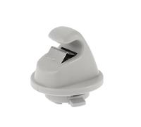 RATCHROLL Clip De Support De Pare-Soleil Pour Volkswagen Gti Jetta Tiguan Clip De Retenue De Pare-Soleil Crochet No.5G0857561B Plastique 1 Pc Gris