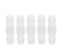 RATCHROLL Raccord en Plastique À Crépines en Forme De I Connecteur De Tuyau À 2 Voies Transparent 5 Pcs 3/8" de diamètre extérieur