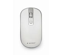 Gembird Souris optique sans fil MUSW-4B-04-WS – 1600 DPI, ambidextre, 4 boutons, blanche