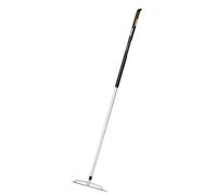 Fiskars Râteau de jardin Xact 1027039 – 13 dents, 164 cm, 37,3 cm, Aluminium/Plastique, Noir/Orange
