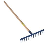 PERRIN - Râteau 16 dents courbes emmanché 1,5m
