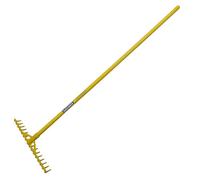 Râteau à bunker 16 dents courbes - manche composite 1,50 m