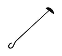 Râteau à cendres, pelle robuste pour barbecue - Outils de nettoyage pour gril, poêle à bois, four, barbecue en plein air