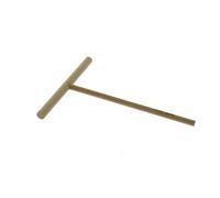 Râteau à crêpe rond B bois en hêtre 20,5 x 16 cm