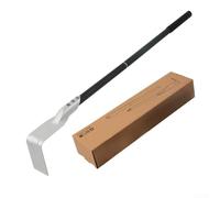 Râteau à en Alliage d'Aluminium pour Barbecue et pour cheminée - Grattoir pour robuste avec Manche Long pour Nettoyage de pour braises et Cendres