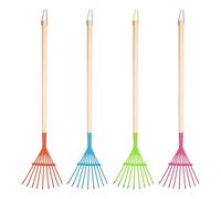 Rateau à feuilles enfant bleu