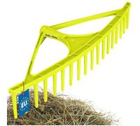 KOTARBAU® Rateau Jardin - Rateau à Feuilles - Plastique - 64 cm - Vert Menthe - 18 Dents - sans Manche - Outil Jardinage Léger - Ramasse Herbe - Gazon - Branches Déchets