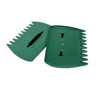 Râteau à Feuilles, pelles de Nettoyage de Jardin, collecteur Feuilles avec Griffes pour ramassage Facile des Mauvaises Herbes.