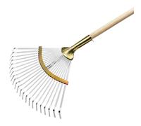 Râteau À Feuilles Professionnel Réglable 32 - 48 Cm Avec Douille De Manche