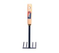 Râteau à fleurs - SPEAR & JACKSON - Manche en bois - Tête en acier 5 dents - Outil de jardinage mixte