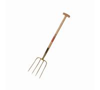 Râteau À Fumier Erntekönig 4 Dents 85Cm T-Style Frêne 31X23Cm Doré