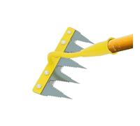 Râteau à gazon de jardin,Décompacteur et arracheur de mauvaises herbes robuste,Outil d'arrachage | Parterres de fleurs, serres, pépinières, vergers, fermes, espaces extérieurs, jardins, pelouses,