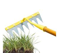 Râteau à Gazon de Jardin,Outil d'ameublissement du Sol Robuste - Outil arrache-pour Gazon | pour Jardin, pelouse, Cour, Parterre de Fleurs, Serre, pépinière, verger, Ferme, extérieur