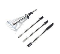 Râteau À Gazon Outil De Désherbage Ergonomique En Métal | Râteaux À Gazon, Les Outils À Main Pour Pelouse, Haie, Cour, Arrière-cour, Jardin, Extérieur, Nivellement, Nettoyage,