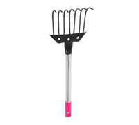 Râteau à Main de Jardin à Sept Dents pour Terre et Plantes