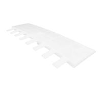 Râteau à Main Plastique pour Ramassage Outil de Jardinage Ergonomique Robuste pour Nettoyage de Pelouse Jardin Pièceblanc