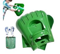 Râteau À Main pour Feuilles | Ramassette Manuelle de Gazon - Ramassette Ergonomique pour Feuilles,pour pelouse, Jardin, arrière-Cour, Patio, extérieur, aménagement paysager, Parterre de Fleurs