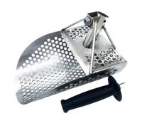 Râteau à puces de Sable Pelle à Sable de Plage, détecteur métaux, Pelle , trésors, , Chasse, Outil en Acier Inoxydable Hexagonal