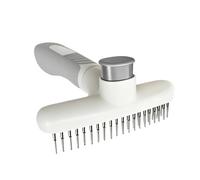 Râteau À Sous-poil Pour Chien - Outil De Démêlage En Acier Inoxydable, Brosse Pour Excrétion De Chat | Peigne De Toilettage À Cheveux Amples, Longs, Courts Et Épais, Pour L'entretien Des Ani