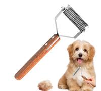 Râteau à Sous-Poil Pour Chien Outil De Nettoyage Double Face Pour Animaux