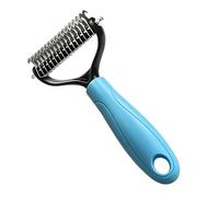 Râteau À Sous-Poil Pour Chiens Outil de toilettage double face anti-perte | Râteau De Toilettage Canin Convient Pour Animaux Chats En Intérieur Comme Extérieur À La Maison Et Au Salon Pen