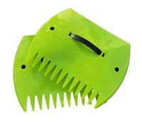 Râteau collecteur de branches feuilles en plastique ABS | Outil à main de jardin résistant à l'usure(Pink)