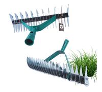 Râteau de coupe 380 x 130 mm ventilateur de pelouse cultivateur aérateur de...