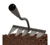 Râteau de désherbage - Griffe en fer pour aménagement paysager de pelouse, désherbeurs manuels de jardin robustes | Artefact de déracinement pour la ferme d'arrière-cour, design de retrait des