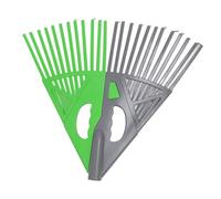 Râteau de Feuilles 24 Dents en Plastique Détachable Jardin de Jardin à Haute efficacité Râteau pour Les Parterres de Fleurs Jardin