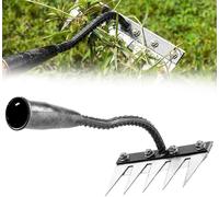 Râteau De Jardin en Acier Au Carbone, Rateau Jardin, Garden Hand Weeder | Retonnement De La Griffe Manuelle Manuelle - Cultivateur De Main De Jardinage, Outil De Déracinement des Désherbages