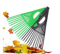 Râteau de Jardin,Outil Manuel Portable, Anti-Dérapant et Confortable,Râteau Déchaumeur pour Pelouse - pour Terrasses, Cours, Porches, Cours, Balcons, Terrasses, Allées Et