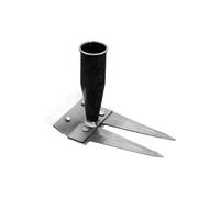 Râteau de Jardin pour Jardinage | Outil Arrache-Double Face,Râteau Manuel Détachable pour Désherbage Extérieur, Aménagement Paysager, Jardin et Pelouse