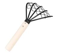 Râteau de Jardin - Râteau à Main Griffe Cultivateur - Outil Manuel de Cultivateur et Bêche avec Poignée Ergonomique pour Désherbage Sol Terre Sable Jardin Jardinage Extérieur Paysage