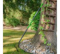Râteau de Jardin Robuste Garden Master® - Large tête de 35,5 cm en Acier au Carbone
