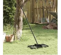 Râteau de jardin - vidaXL - Noir - Multifonction - Ajustable - Résistant à l'eau