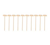 Râteau De Jardin Zen En Bambou, 10 Pièces, Durable, Art Du Thé, Outils Pour Bac À Sable