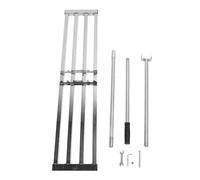 Râteau de nivellement de pelouse en Acier Inoxydable de qualité Professionnelle, Outil de nivellement de Jardin pour l'entretien des pelouses de terrains de Golf 47,2 x 10,2