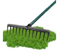 Râteau De Nivellement pour Jardin Et Cour,pour Nivellement de Pelouse et Terrains - Outil de Jardinage Robust pour Entretien Terrain Extérieur, Cour et Parcours de Golf
