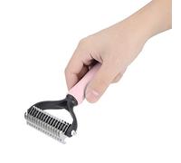 Râteau de Sous-couche pour Chiens, Sous-couche Raking Deshedding Dog Brush Repust Repol Brush Brushing Toomage Tooling Pet Dog Cat Fur Cair Cutter Cutter Rake for Dedangling and Dematting Long