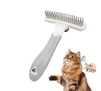 Râteau de toilettage pour chien | Démêlant la perte de poils - Brosse à sous-poil pour chat - Peigne à poils longs - Pour chiot, , maison, intérieur, , voyage, appartement extérieur