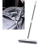 Râteau de Toit à Neige Balai-grattoir à Neige pour Voiture, Râteau et Balayette, Balai de Déneigement pour Terrasse de Jardin (120 cm), Pousse-neige Léger pour Déneiger Le Toit