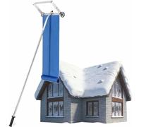 Râteau de toit d'hiver léger, outil de déneigement facile qui réduit la fatigue des bras, utilisation par une personne pour des soins à domicile en toute sécurité