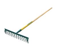 Râteau Duopro 14 dents courbes manche bois certifié PEFC 100% Leborgne