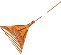 Râteau éventail Bradas Quick Fit avec manche en bois 22 dents