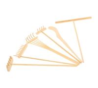 Râteau Fengshui Mini en Bambou, Lot de 6 Pièces, pour Bonsaï