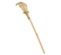 Râteau Japonerie de Jardin en Bambou pour Nivellement du Sable | Structure Boisée, Finition Bambou Naturelle, Style Traditionnel Japonerie, pour Parterres et Entretien Léger